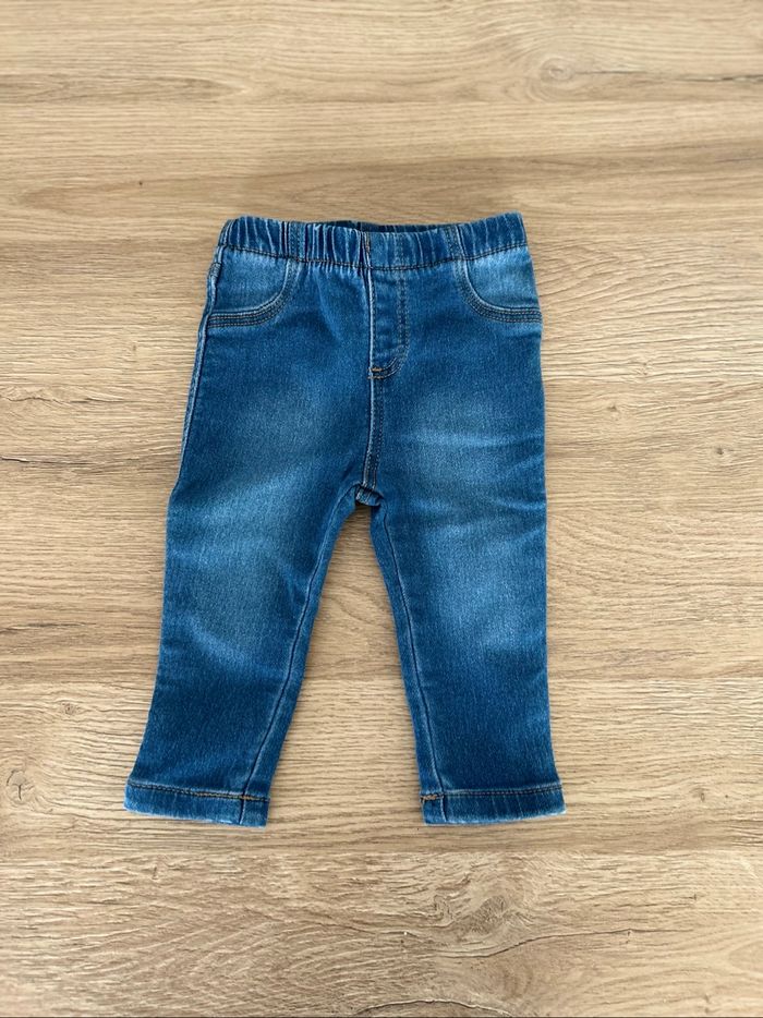 Pantalon Jegging bleu bébé fille taille 3-6 mois Primark
