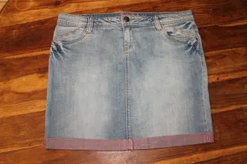 Jupe courte – Jeans Bleu clair – Cache/Cache - 42