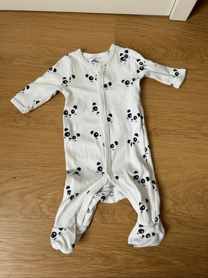 Lot 2 pyjamas coton 1 mois - photo numéro 4