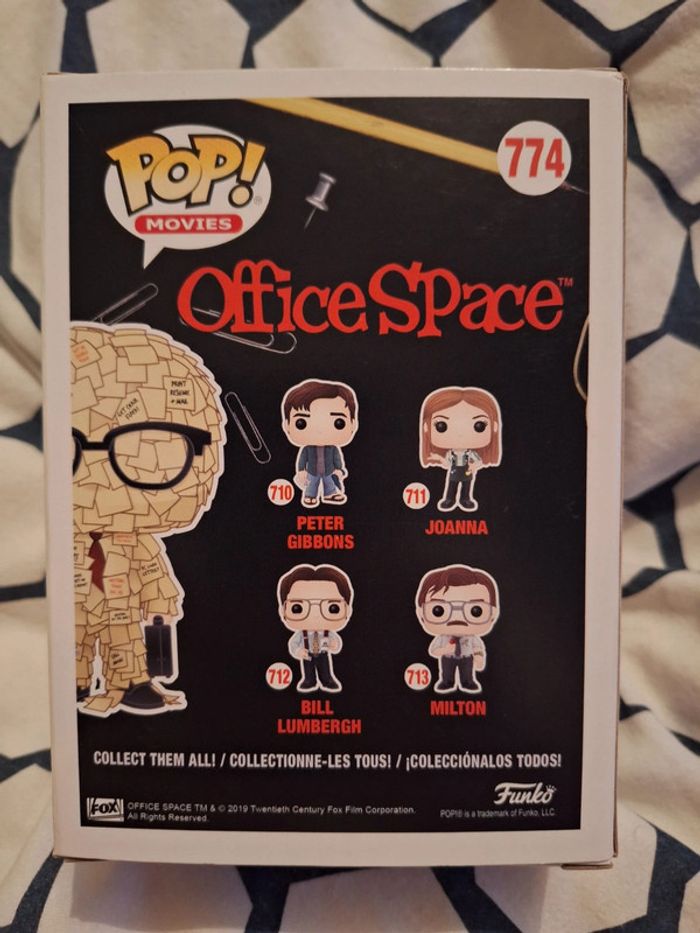 Funko pop the office sticky note man 774 - photo numéro 2