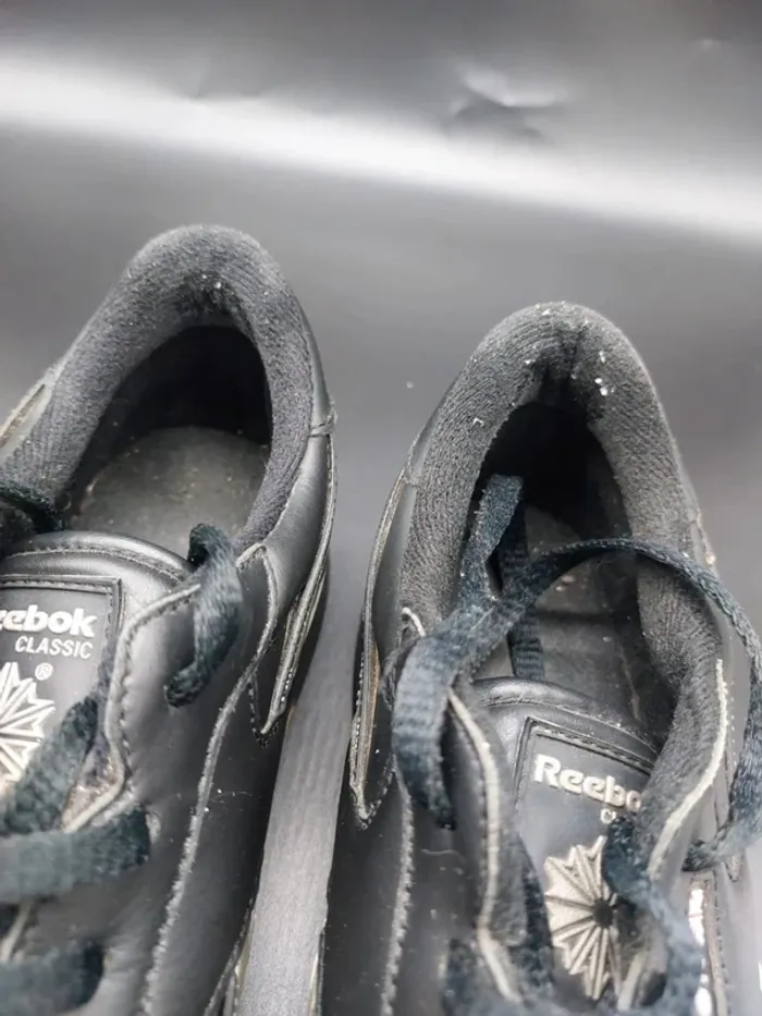 Reebok Classic Black Leather - photo numéro 4