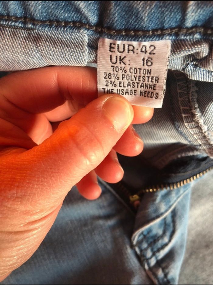 Bermuda jeans 42 - photo numéro 5