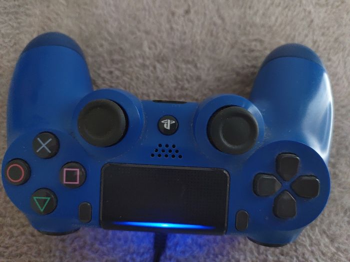 Manette ps4 Bleu - photo numéro 2
