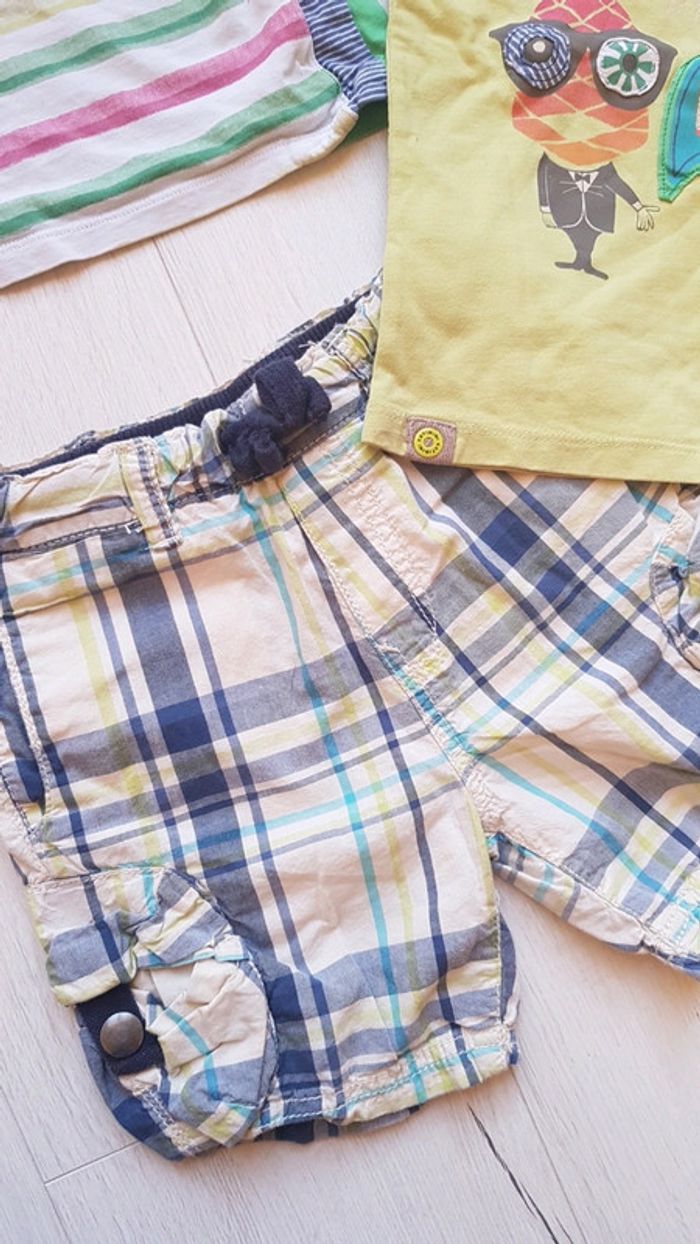 Ensemble 3 pièces estival garçon 4ans catimini zara - photo numéro 2