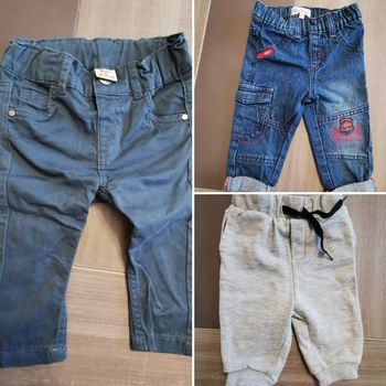 Lot de 3 pantalons en 6 mois