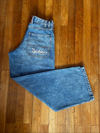 Jean amble Dickies bleu clair délavé - Taille W32/L32 - Neuf