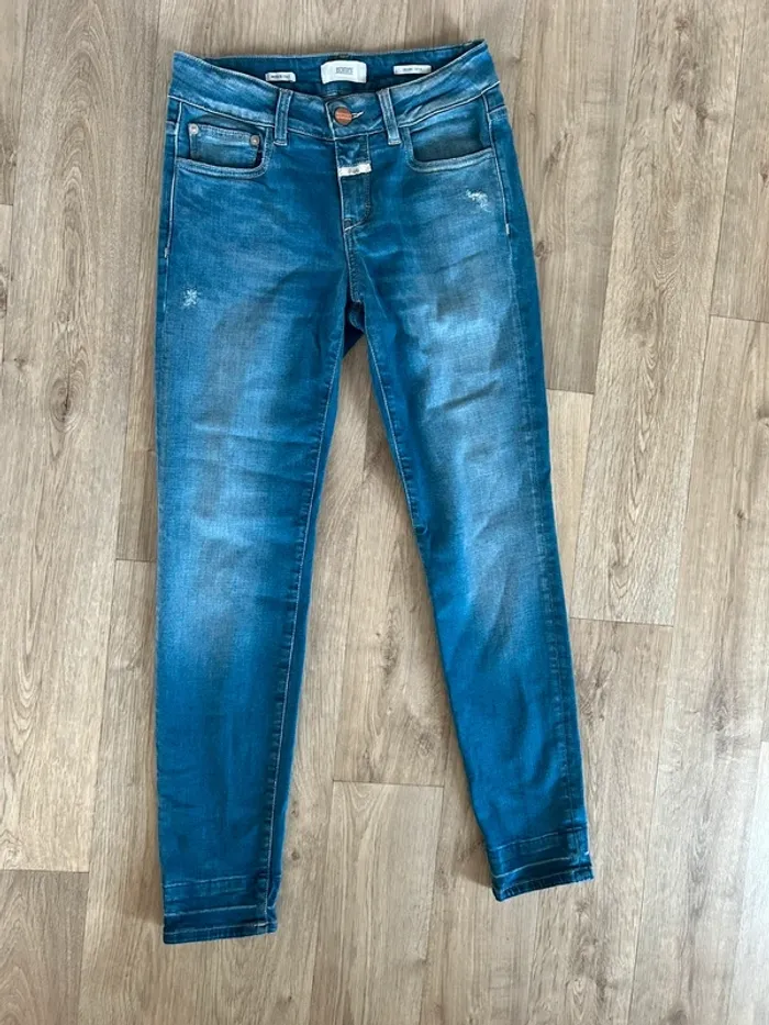 Closed jean Skinny, bleu, femme, taille US 25/FR.34/36