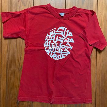 T-shirt rouge mixte 10 ans