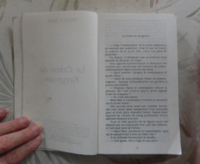 Le crime de Kergroise de Robert Le Ruyet Ed. Liv'Poche - photo numéro 5