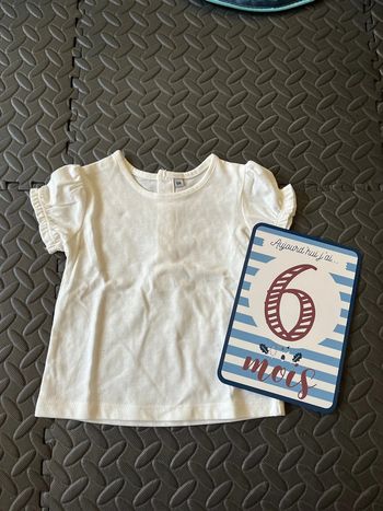 Tes shirt bébé 6M