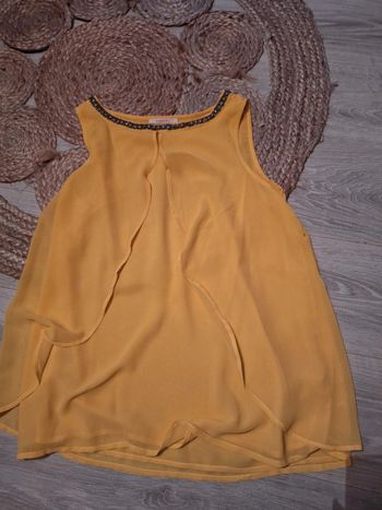 Blouse jaune camaieu