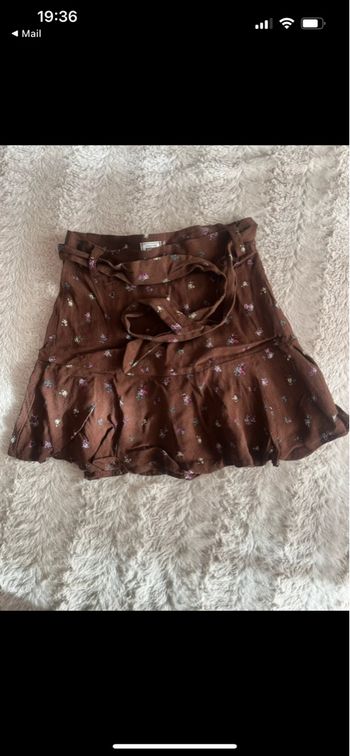 Jupe short Marron Pimkie