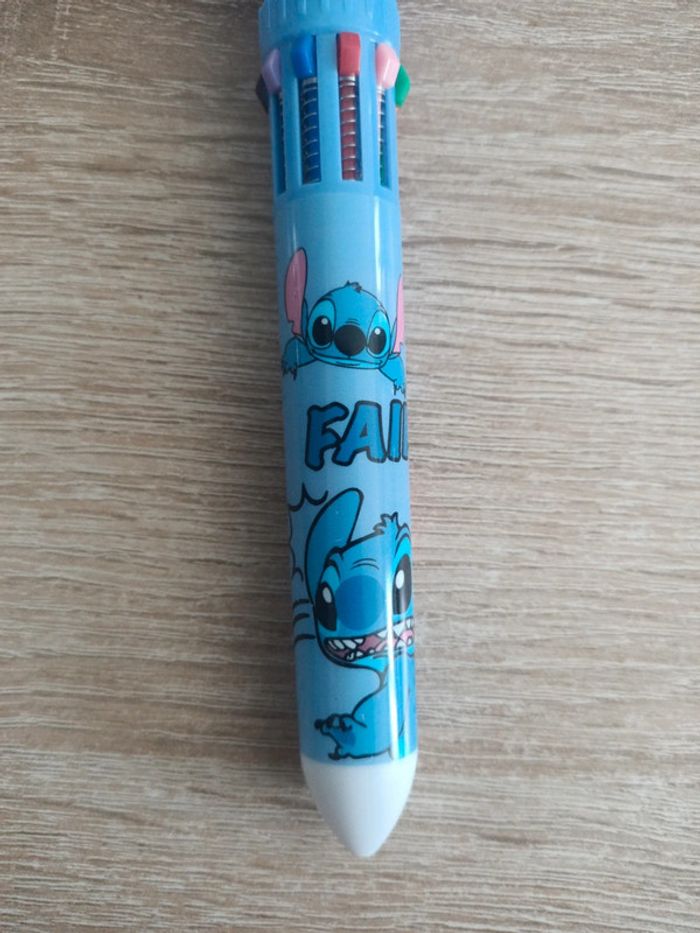 Stitch stylo multi couleurs neuf - photo numéro 2
