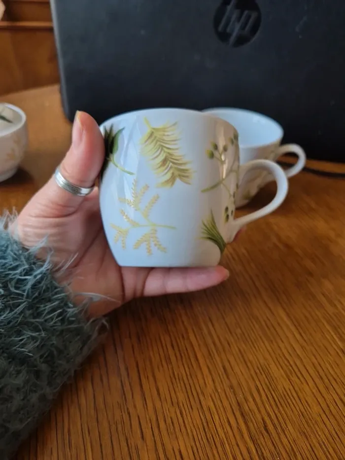 lot 2 tasses et sucrier - photo numéro 6