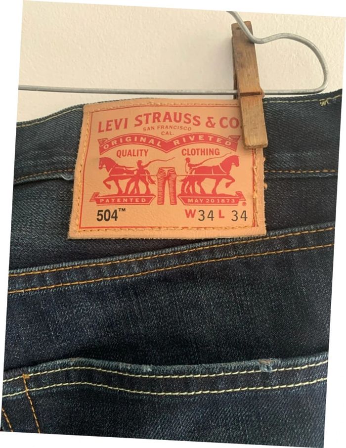 Jeans 504 homme taille M(34/34) - photo numéro 3