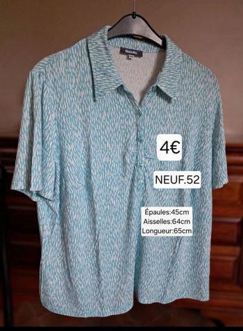 Chemise polo NEUF pour femme Taille 52
