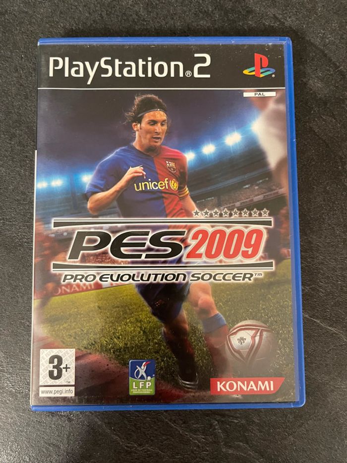 Jeux vidéos PS2 PES 2009 Pro Evolution Soccer