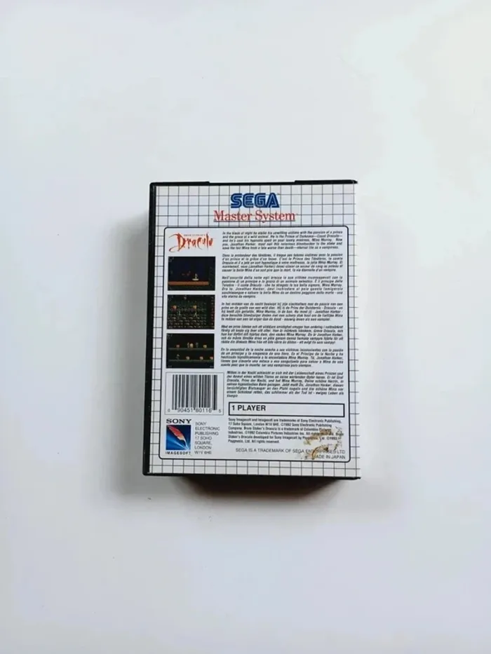 Bram Stoker's Dracula Master system sms - photo numéro 2
