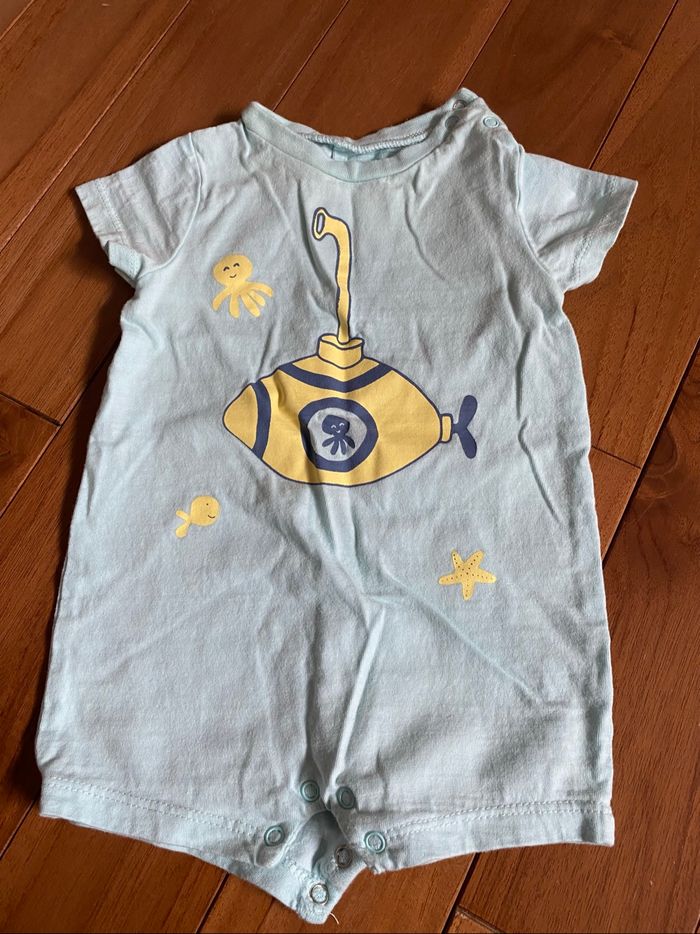 Lot vêtements été bébé garçon 6 mois - photo numéro 9