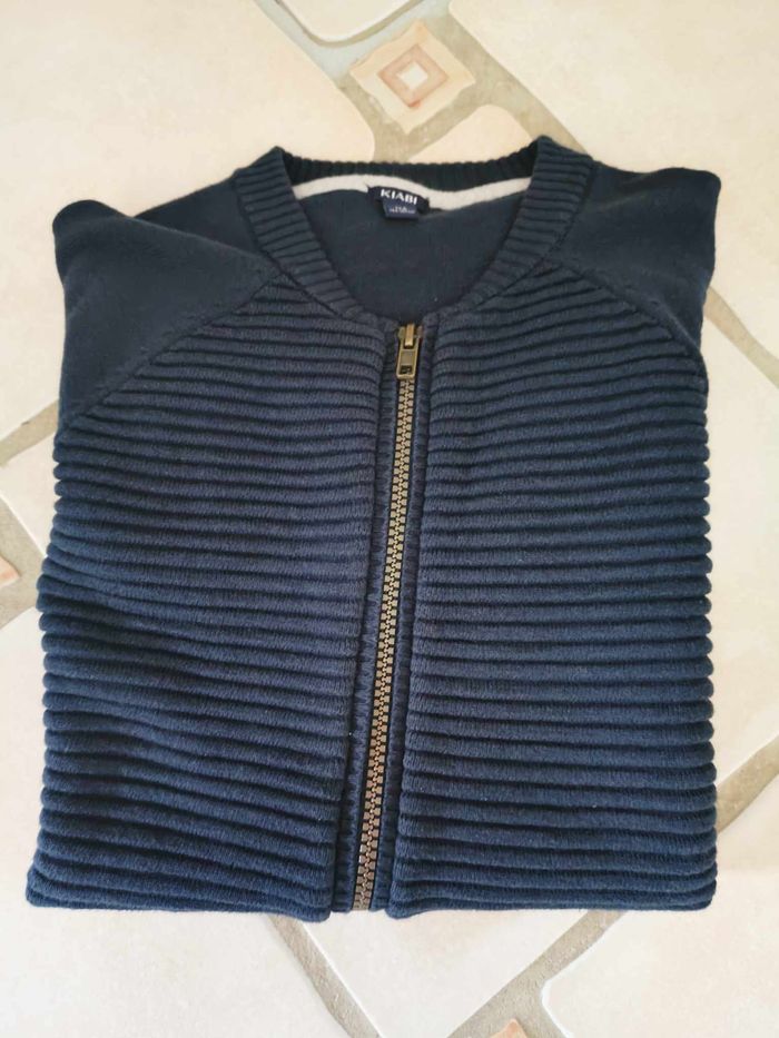 Gilet bleu marine