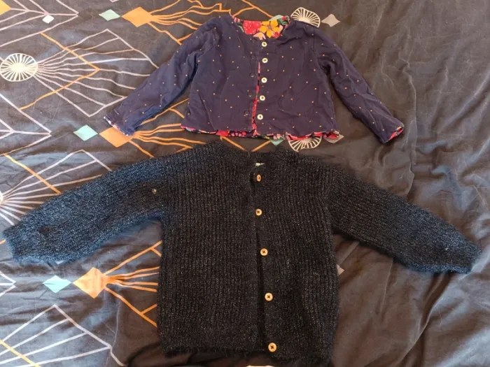 Lot de 2 gilets 3 ans - photo numéro 2