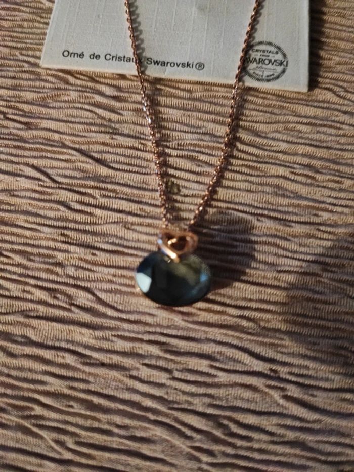 Collier bohm orne de cristaux Swarovski - photo numéro 2