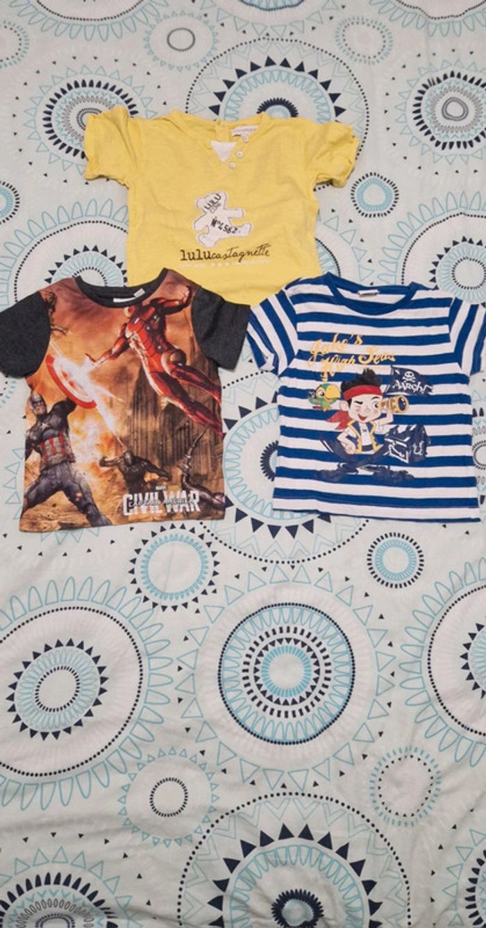 Lot de 3 t-shirts - 3 ans