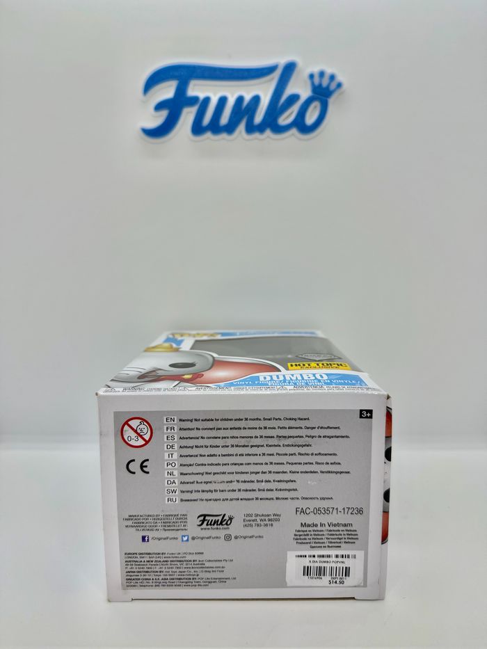 Funko Pop Disney Dumbo 50 Diamond Hot Topic Exclusive 🇺🇸 - photo numéro 7