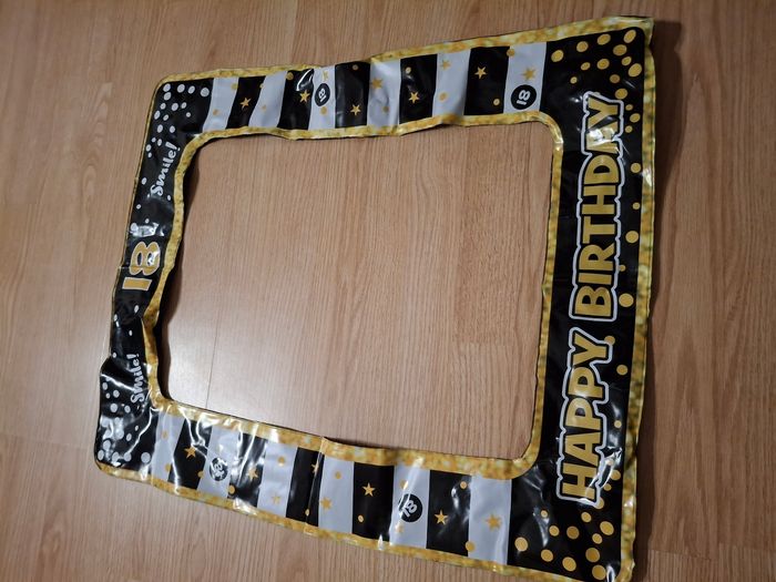 Cadre photo anniversaire