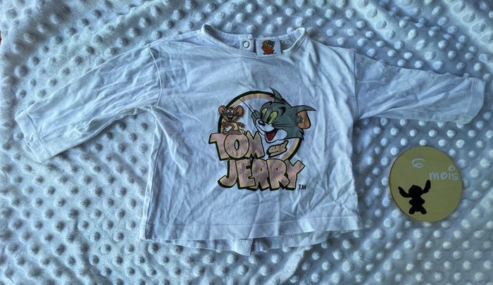 T-shirt manches longues bébé fille