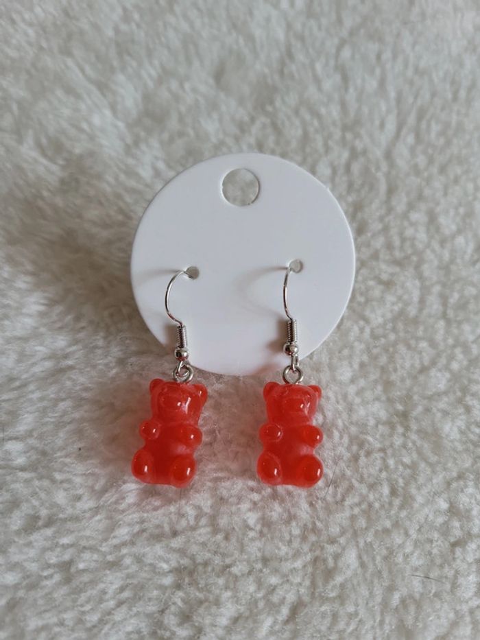 Boucles oursons haribo rouge - photo numéro 2