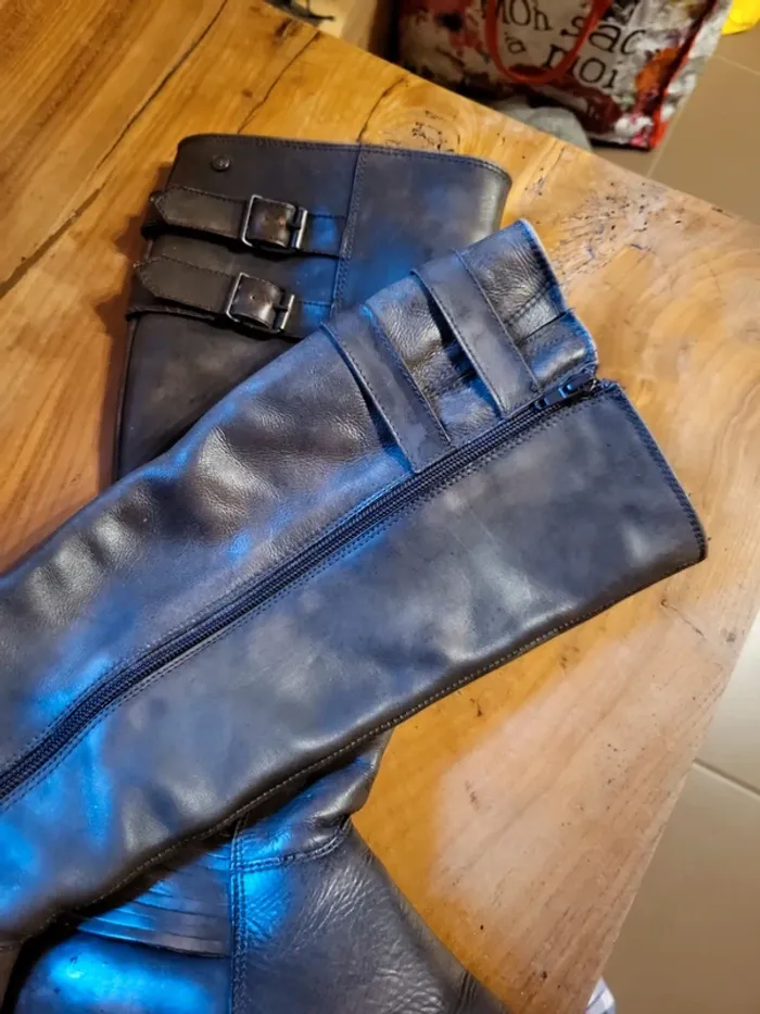 Bottes en cuir - photo numéro 5