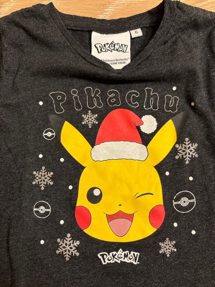 T-shirt pikachu - photo numéro 2