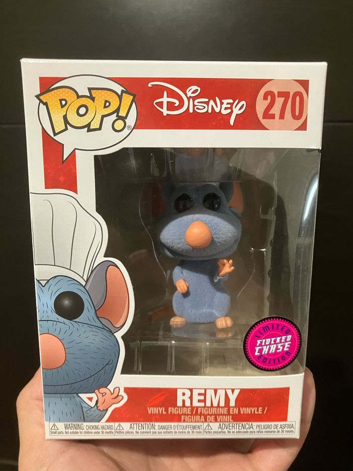 Funko Pop Remy 270 - Chase Flocked + glass protector
