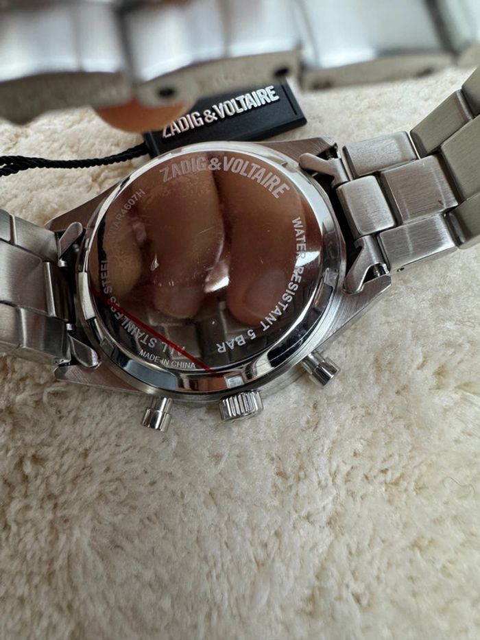 Montre Chronographe de luxe Zadig & Voltaire Neuve - photo numéro 5
