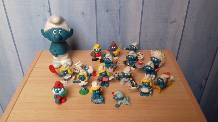 Schtroumpfs en pvc - photo numéro 5