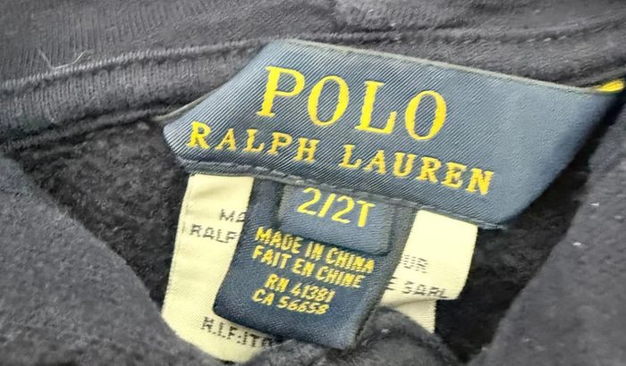 Sweat zippé Polo Ralph Lauren garçon 2 ans - photo numéro 2