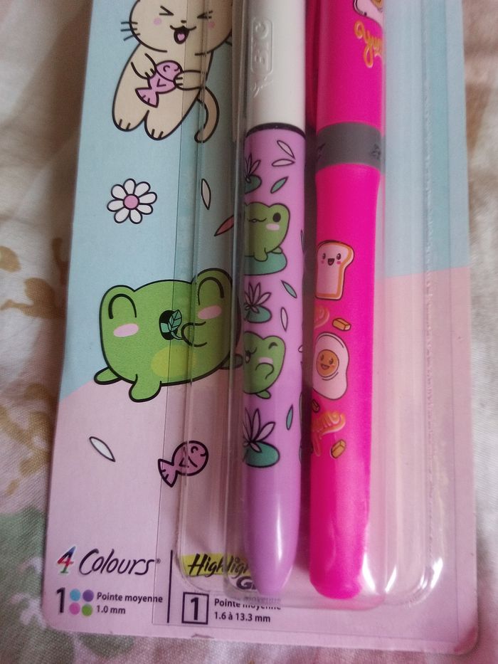 Lots stylos bic et flou marque bic - photo numéro 3