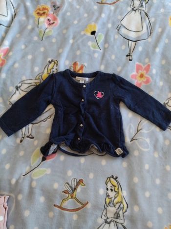Gilet lulu castagnette 24 mois