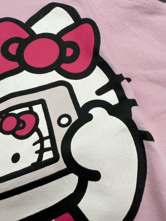 Tee-shirt manches courtes Hello Kitty - photo numéro 2