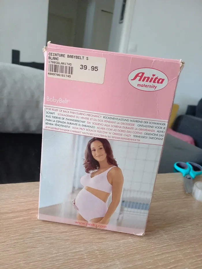 Ceinture femme enceinte Blanc 38/40 - photo numéro 7