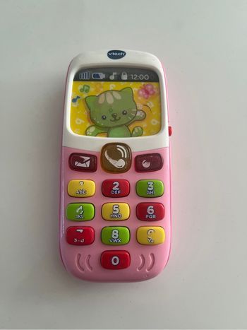 Téléphone interactif bilingue français / anglais Vtech