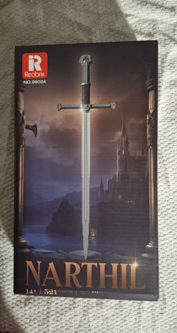 Reobix jeux de construction d'épée pour adultes 521pcs.