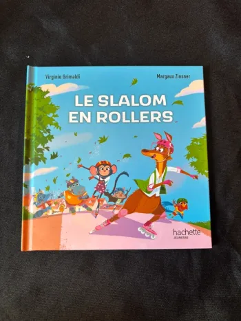 Livre Le slalom en rollers