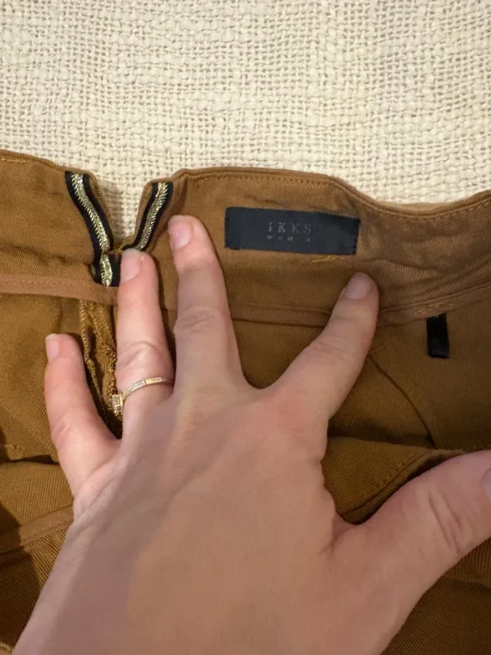 Pantalon marron IKKS – Taille 36 - photo numéro 4