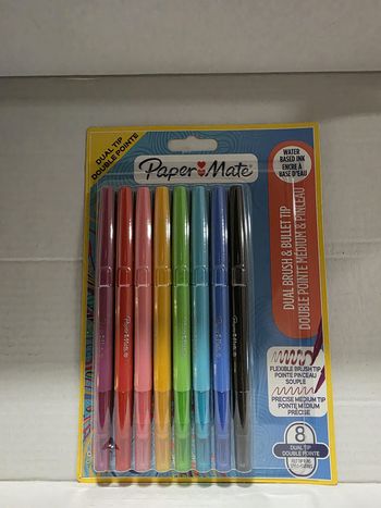 Stylos feutres double pointe