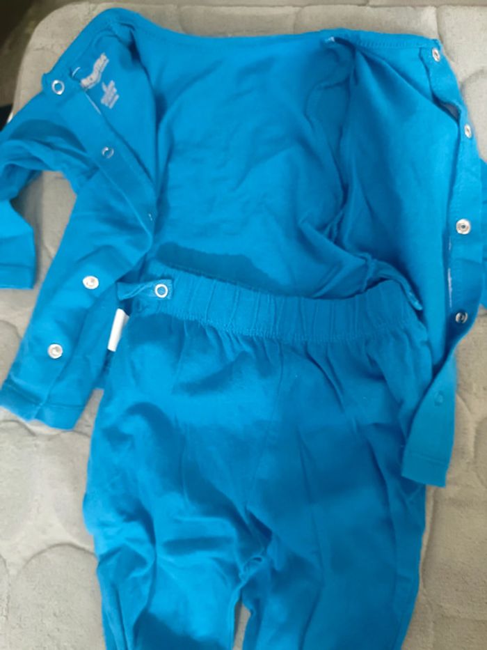 2 Ensemble pyjama 6 Mois pantalon tenue - photo numéro 6