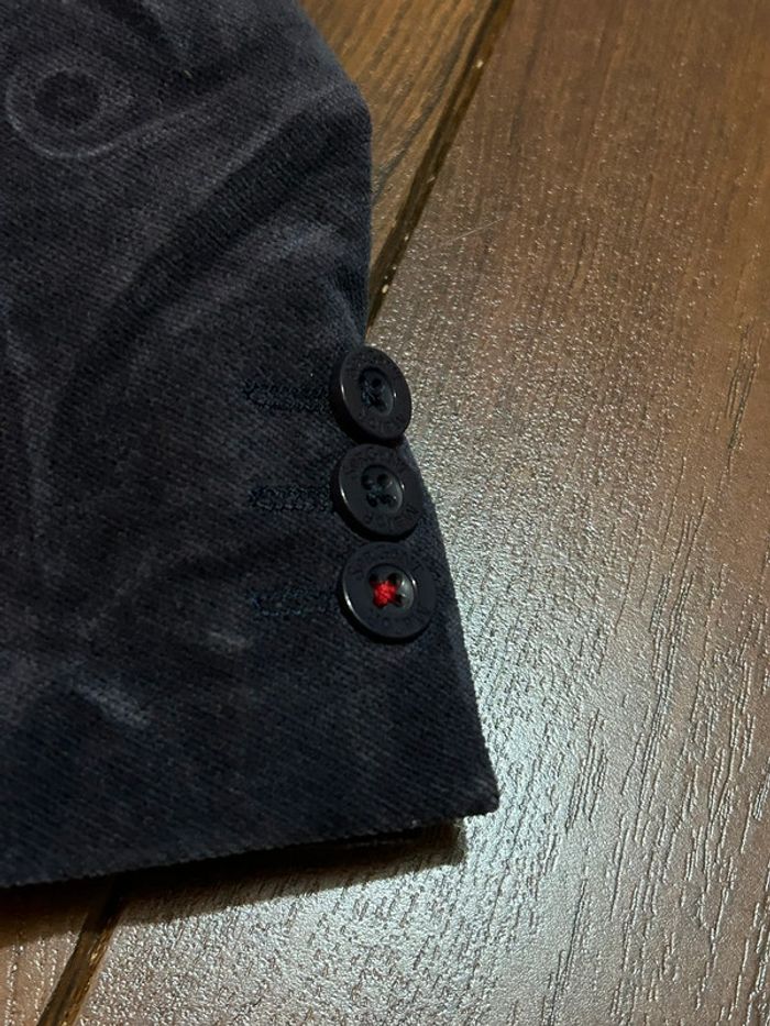 Veste blazer en velours anthracite Sergent Major 4ans - photo numéro 6
