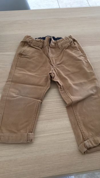 Pantalon chino h et m camel