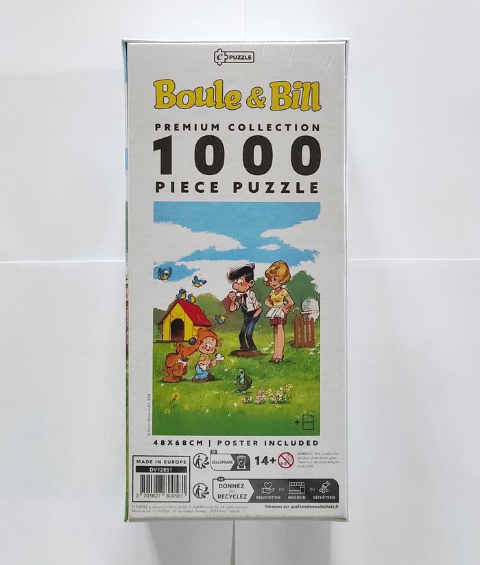 BOULE ET BILL - Poster + Puzzle 1000pcs - photo numéro 2